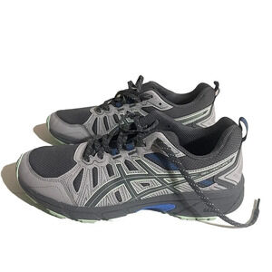 ASICS Women’s Gel-Venture 8 Trail Running Shoes Size 10 Gray Green 1012A476